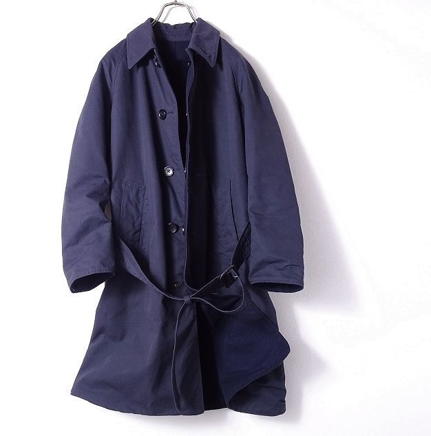 ENGINEERED GARMENTS エンジニアードガーメンツ リバーシブル コート コットン×ナイロン/ウール100% USA製 ステンカラー (XS) o-682_画像1