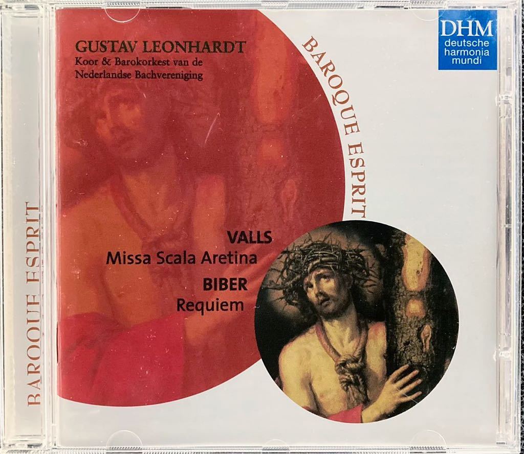 CD/ ヴァルス：アレティヌスの音階によるミサ曲、ビーバー：レクイエム / レオンハルト&オランダ・バッハ協会バロック管_画像1