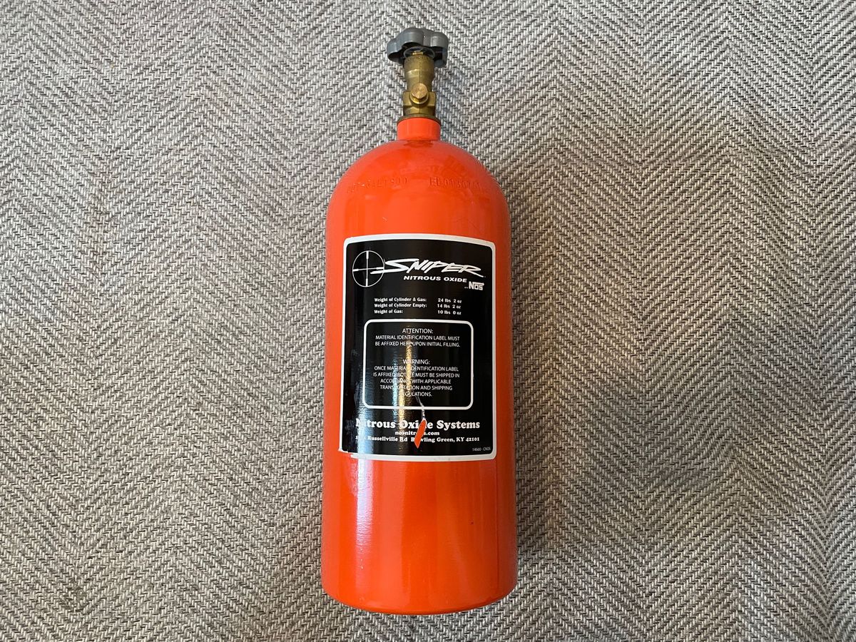 希少 本物 NOS 10LB タンク ボトル オレンジ ワイスピ 希少 本物 NOS 10LB タンク ボトル オレンジ ワイスピ