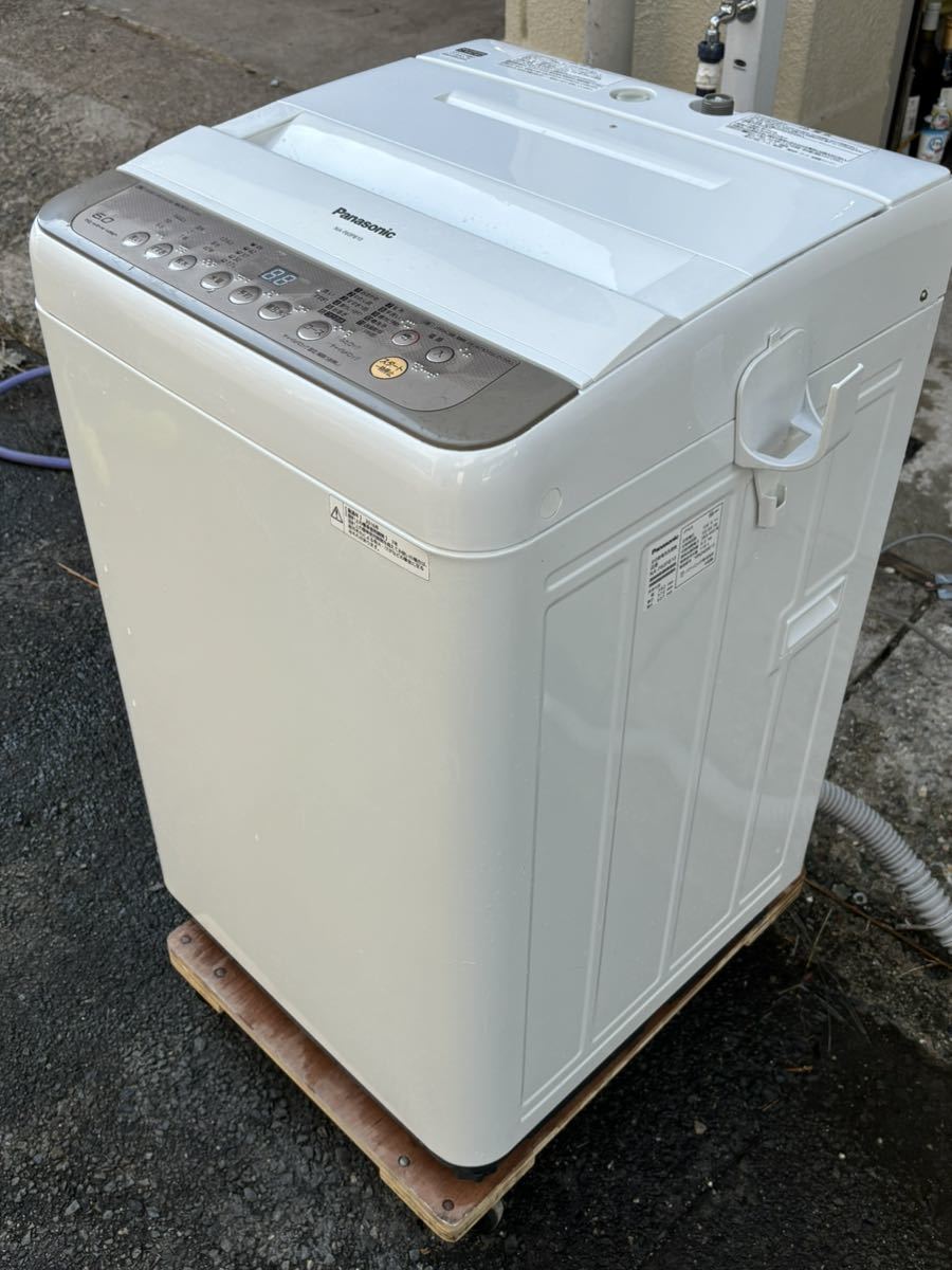 Panasonic 全自動洗濯機 NA-F60PB10 動作確認済み　京都市山科区発〜_画像3