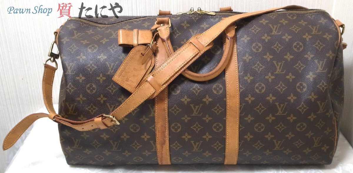 送料無料 【ルイヴィトン】Louis Vuitton ボストンバッグ モノグラム