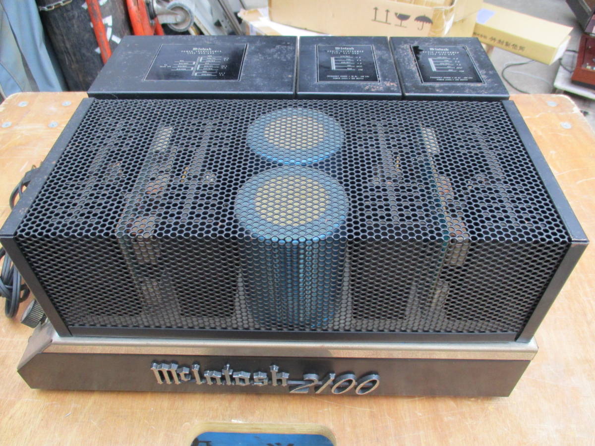  原文:～McIntosh　マッキントッシュ MC2100 パワーアンプ　中古　現状品～