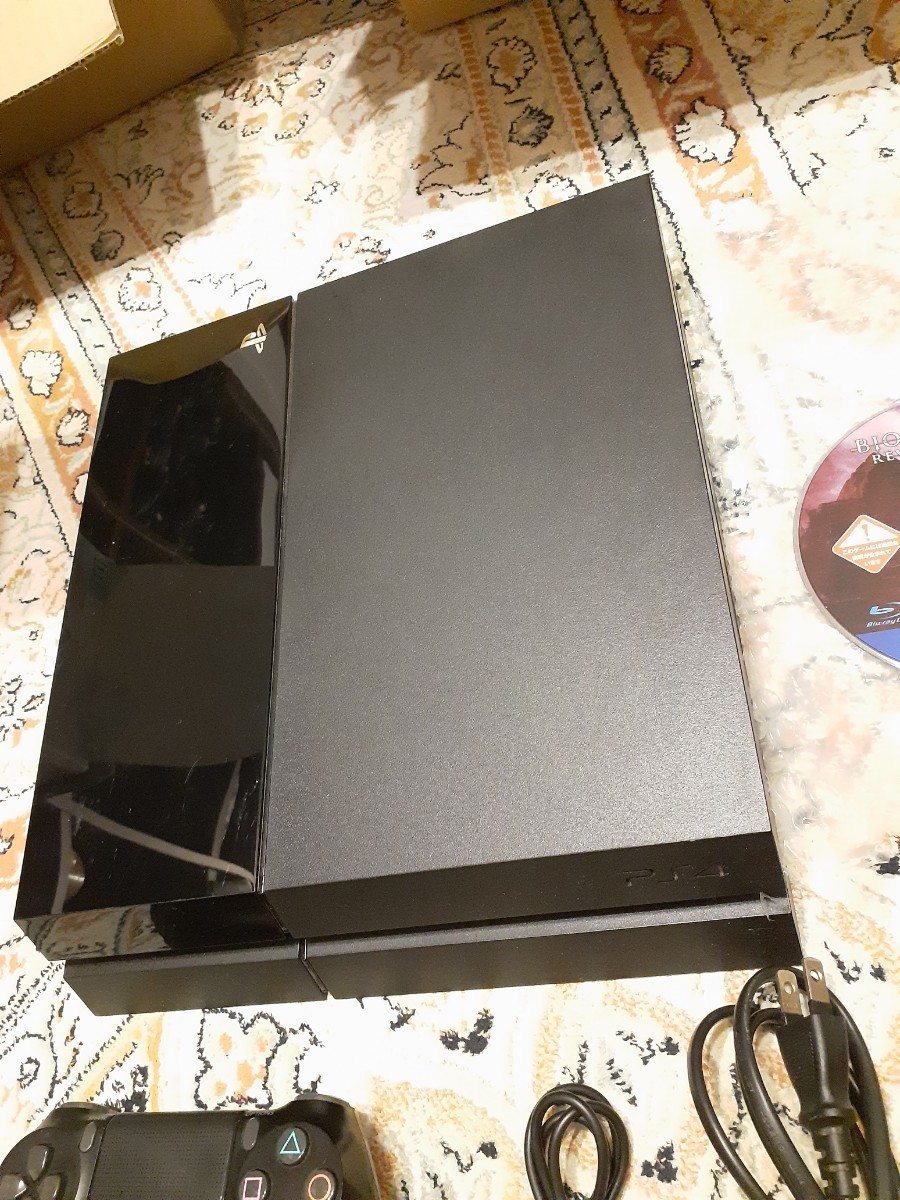 FW7.50　レア　PS4　CUH-1100A　本体一式　バイオハザード　リベレーションズ２　おまけ付き　送料無料 　動作品　SONY PlayStation4_画像6
