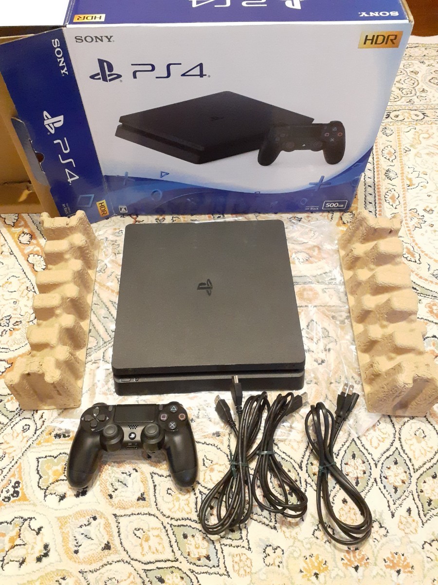 迅速配送良品薄型最終タイプPS4 CUH-2200A 本体一式送料無料動作品SONY