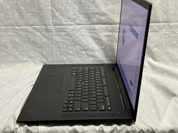 【1円〜】 Lenovo ThinkPad P1 Gen4 type 20Y3 11th i7 11800H DDR4 3200 32GB Quadro RTX A2000 4K nVME 1TB SolidWorks Adobeユース必見_画像4