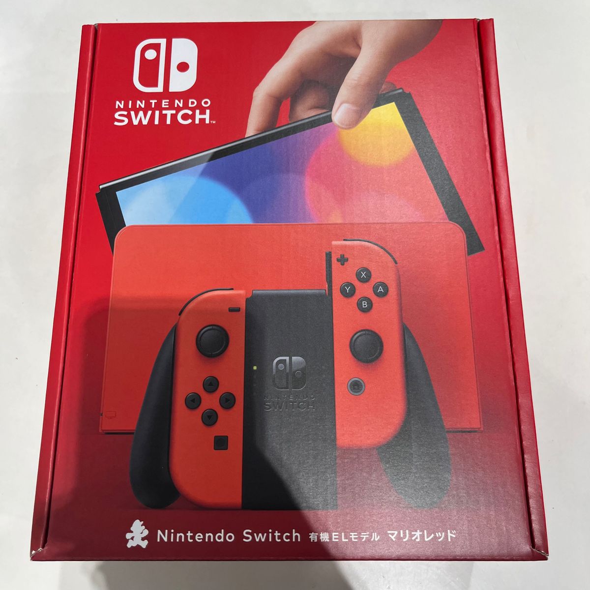 新品　Nintendo Switch（有機ELモデル） マリオレッド　任天堂スイッチ