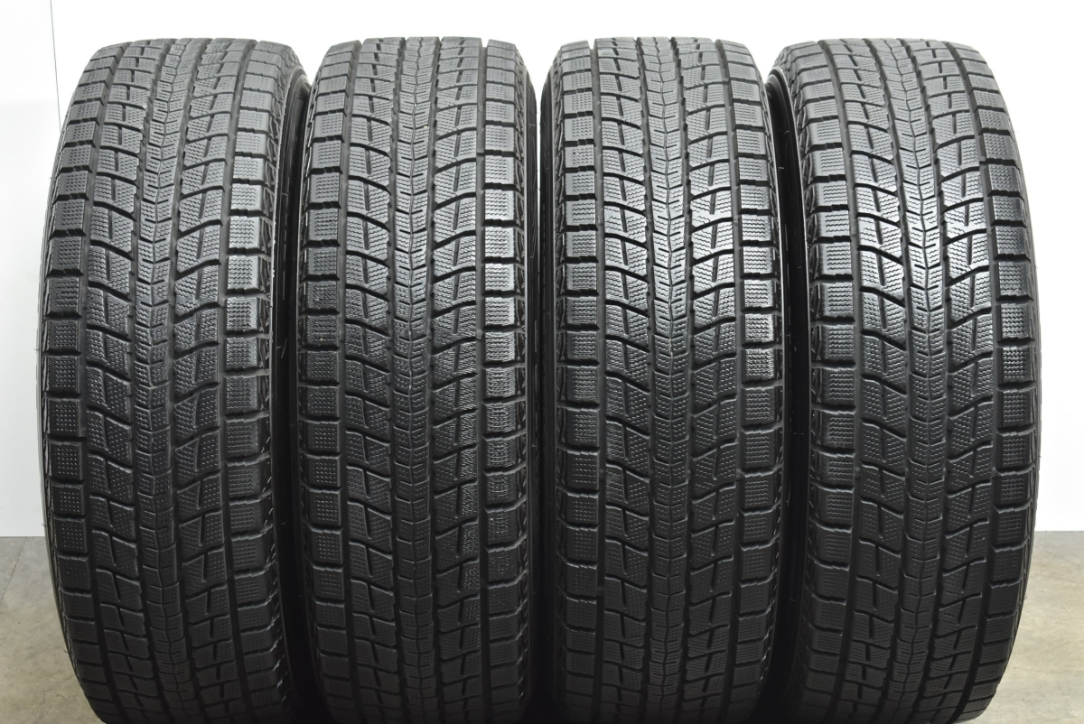 【美品】ストレンジャー 17in 7J+48 PCD114.3 ダンロップ ウィンターマックス SJ8 225/60R17 エクストレイル エルグランド SKフォレスター_画像8