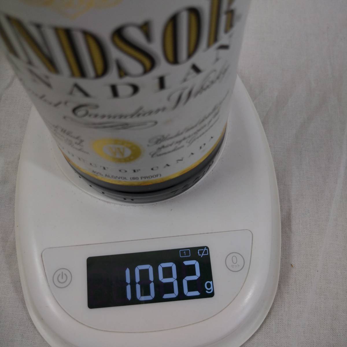 【古酒】WINDSOR CANADIAN supreme ウィンザー カナディアン WHISKY ウイスキー 750ml 40%【洋酒 ウィスキー お酒 高級 ブランド】34_画像9