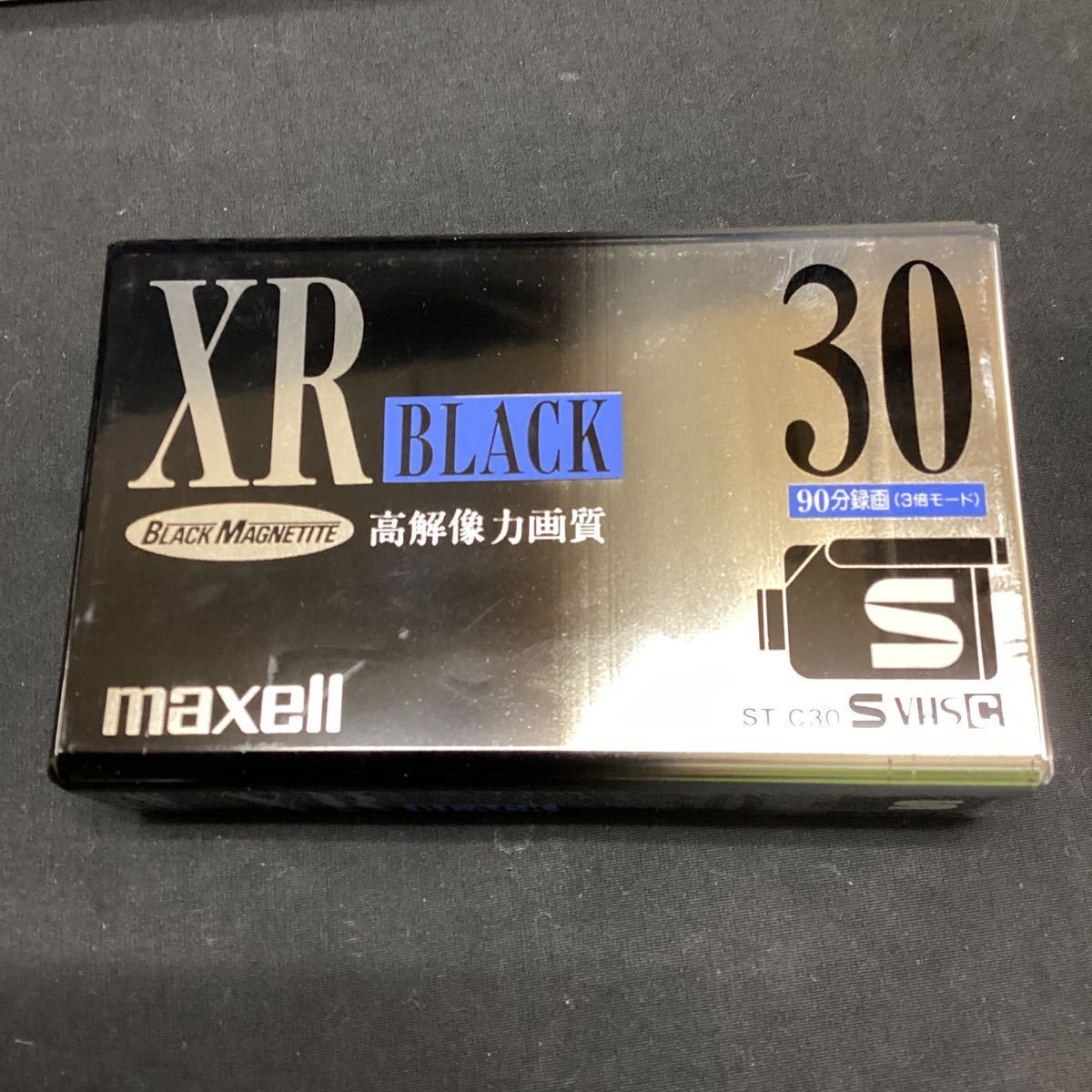 ビデオテープ 7個セット高画質　標準30分　3倍90分maxell XR BLACK ST-C30XR _画像2