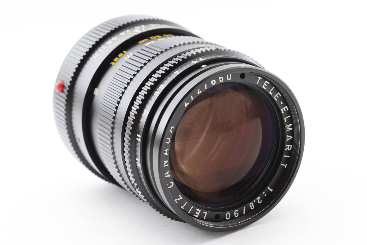  exterior finest quality beautiful goods!LEICA Leica TELE ELMARIT lens F2.8 90mm single burnt point lens 