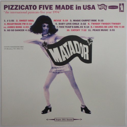 PIZZICATO FIVE / MADE IN USA / OLE 099-1 US盤［ピチカート・ファイヴ、小西康陽］中古LPレコード_画像2