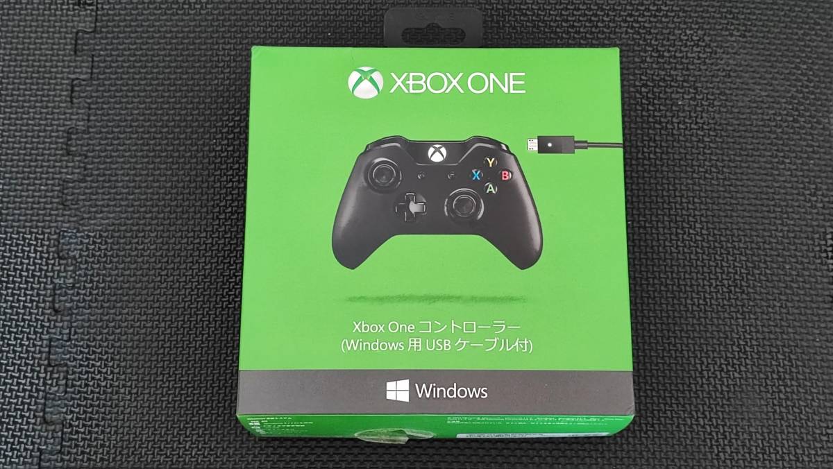 【Microsoft】 Xbox One ゲームコントローラー Bluetooth/有線接続/Windows対応 PC用USBケーブル付き_画像1