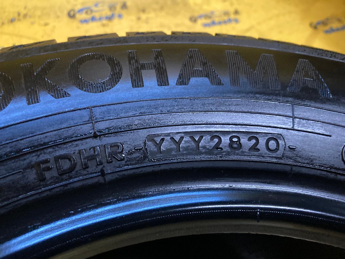 K-916☆2020年製☆175/70R14 YOKOHAMA iceGUARD iG60 残溝約6-7.5㎜☆スタッドレス☆アクシオ シエンタ アクア ヤリス ヴィッツ☆☆_画像9