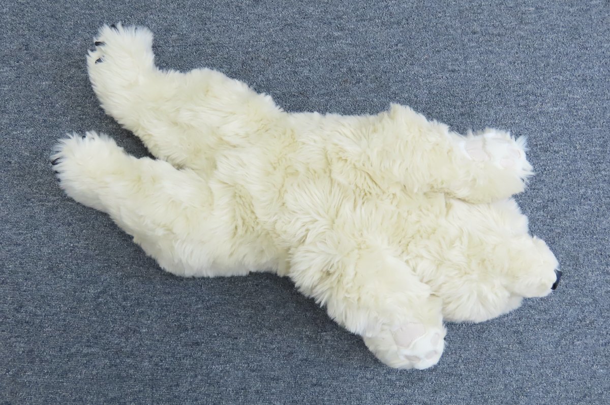 DITZ/ディッツ ポーラーベア 全長：約70cm designed Animals シロクマ 白熊 しろくま ぬいぐるみ 人形の画像5