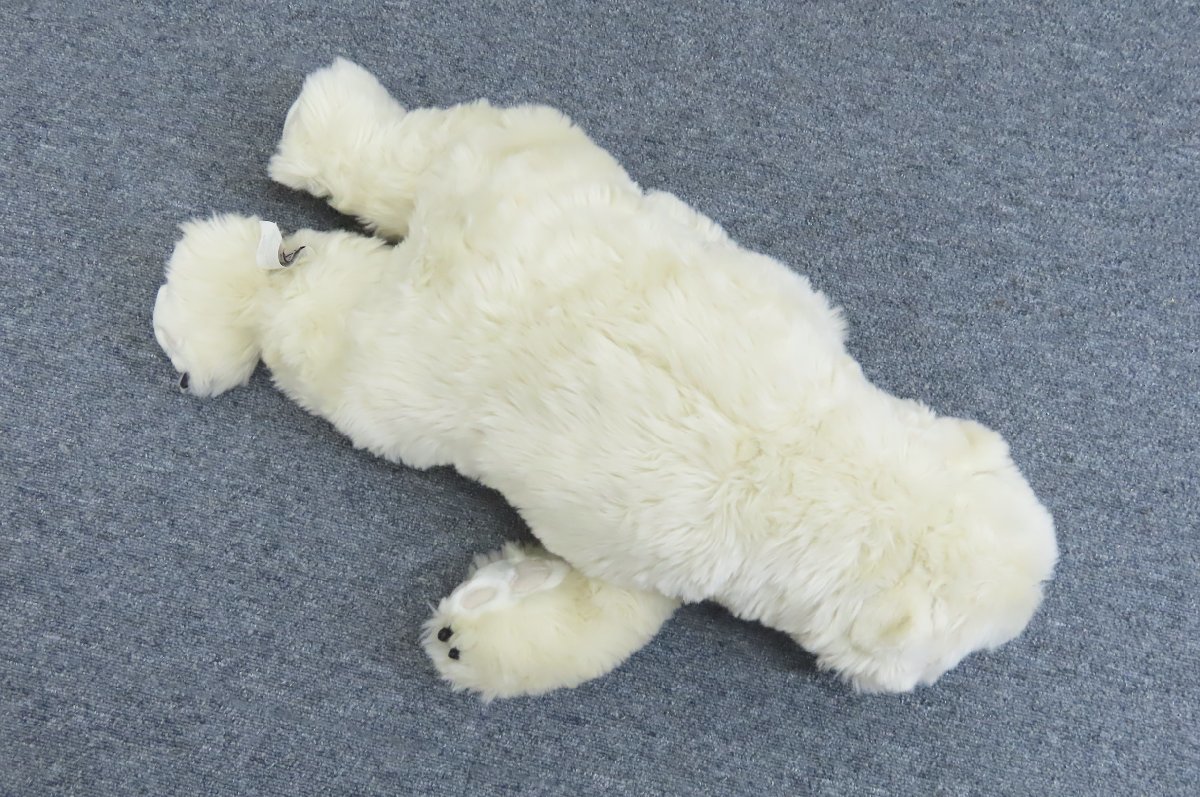 DITZ/ディッツ ポーラーベア 全長：約70cm designed Animals シロクマ 白熊 しろくま ぬいぐるみ 人形の画像4