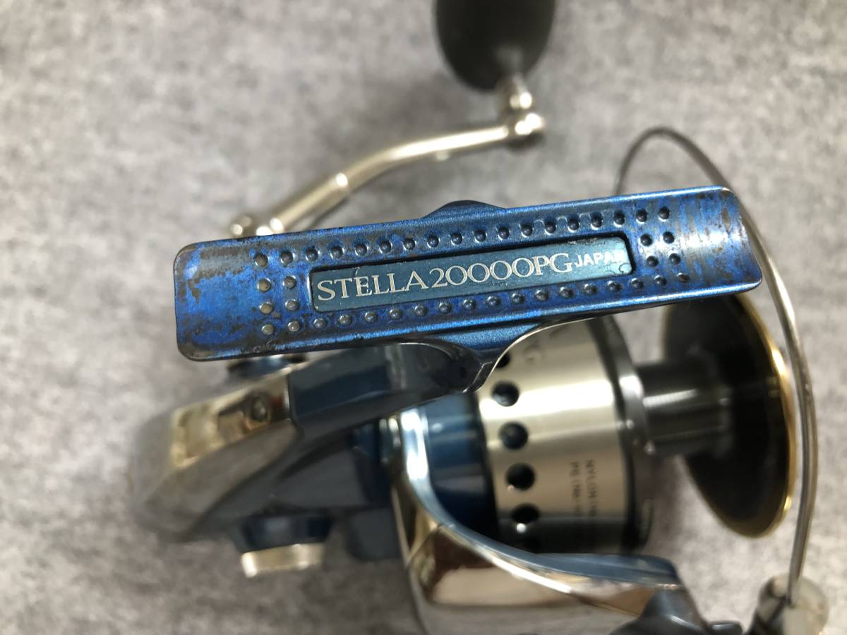 SHIMANO シマノ 01 ステラ SW20000PG 中古 即決 STELLA マグロ Big TUNA _画像9