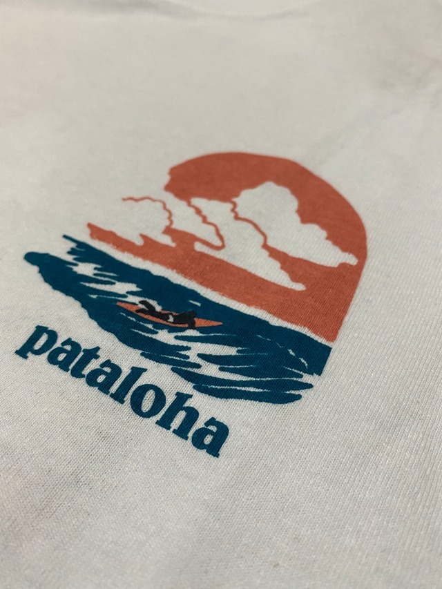 新品未使用！パタゴニア ハワイ限定 ホノルル パタロハ ロンＴ ホワイト 白 Lサイズ Patagonia Hawaii pataloha Responsibili-tee キャップ