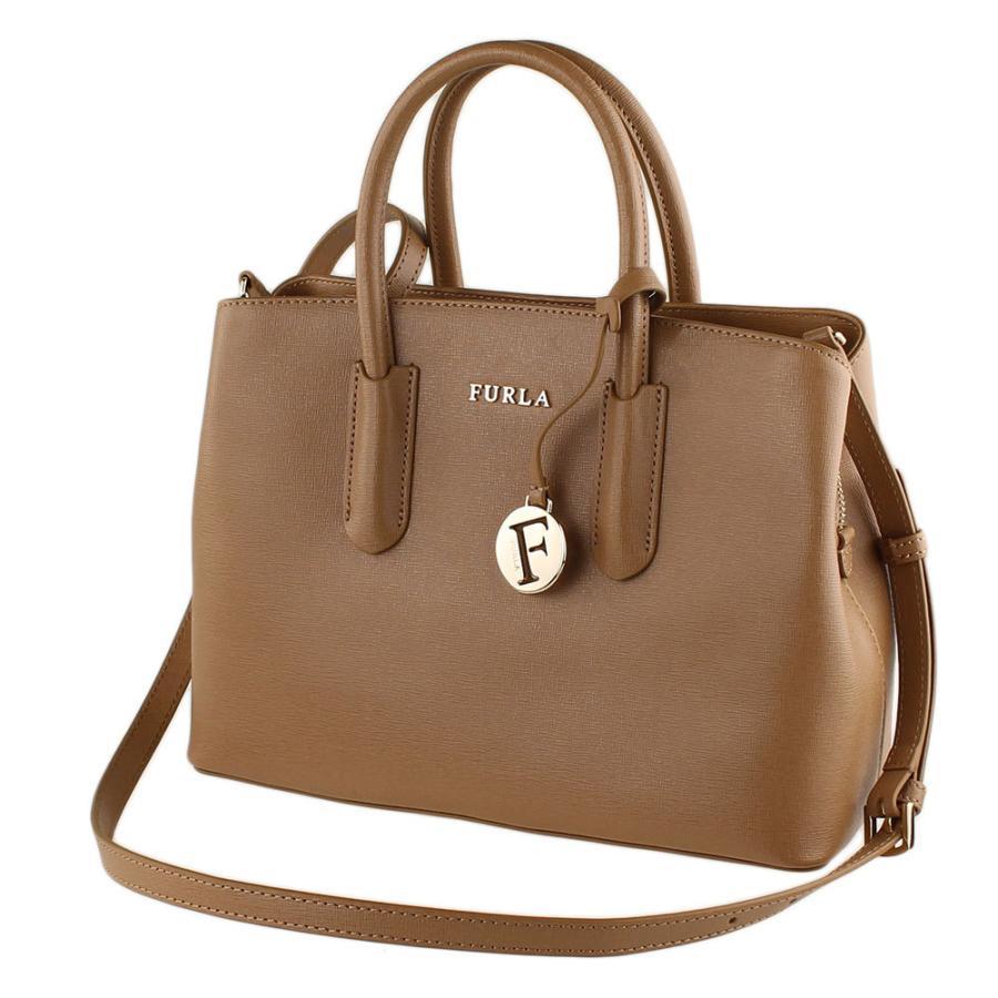 新品未使用！ フルラ テッサ エス トート ブラウン 茶 2WAY トートバッグ ショルダーバッグ ハンドバッグ FURLA TESSA S TOTE