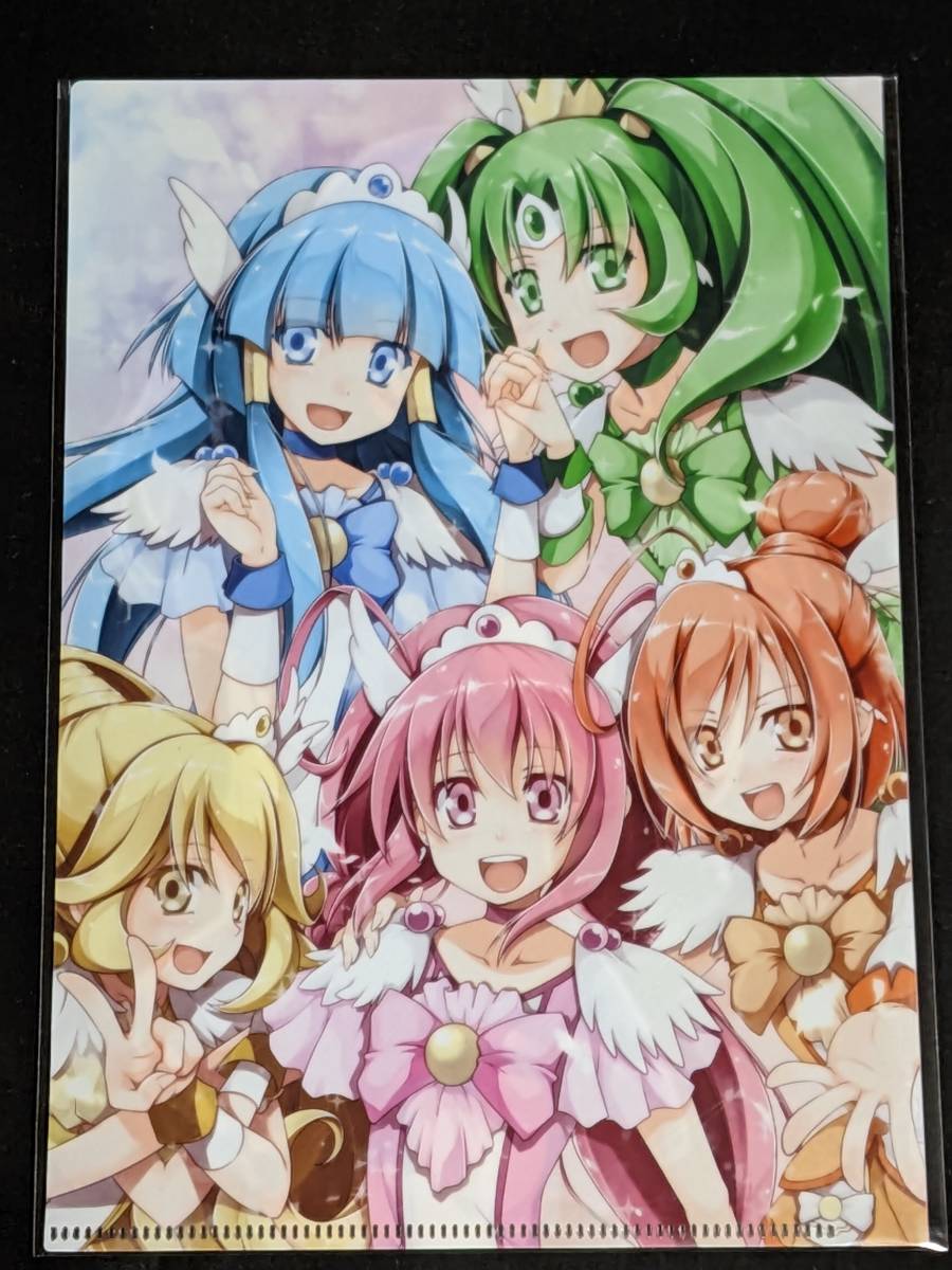 ☆クリアファイル☆ スマイルプリキュア! キュアハッピー サニー ピース マーチ ビューティ (しのはらしのめ) C83/しのしの /S82_画像1