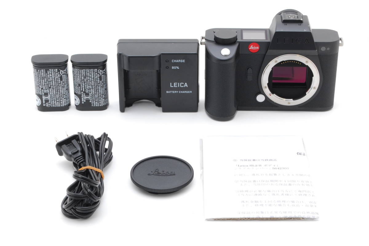 [ разряд B] Leica Leica SL2-S корпус с дополнительным аккумулятором .3 месяцев гарантия (#405)