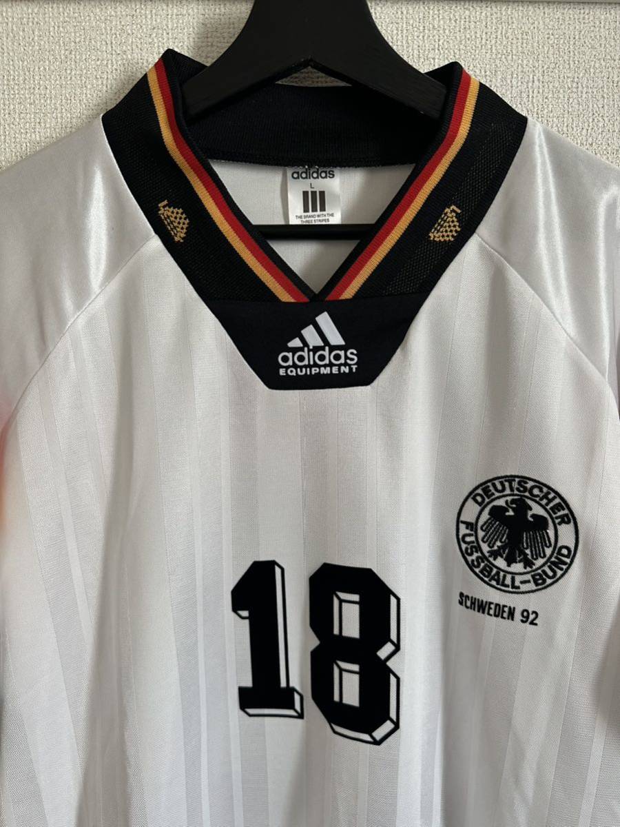 Euro 1992 ドイツ代表 (H) ユニフォーム クリンスマン_画像2