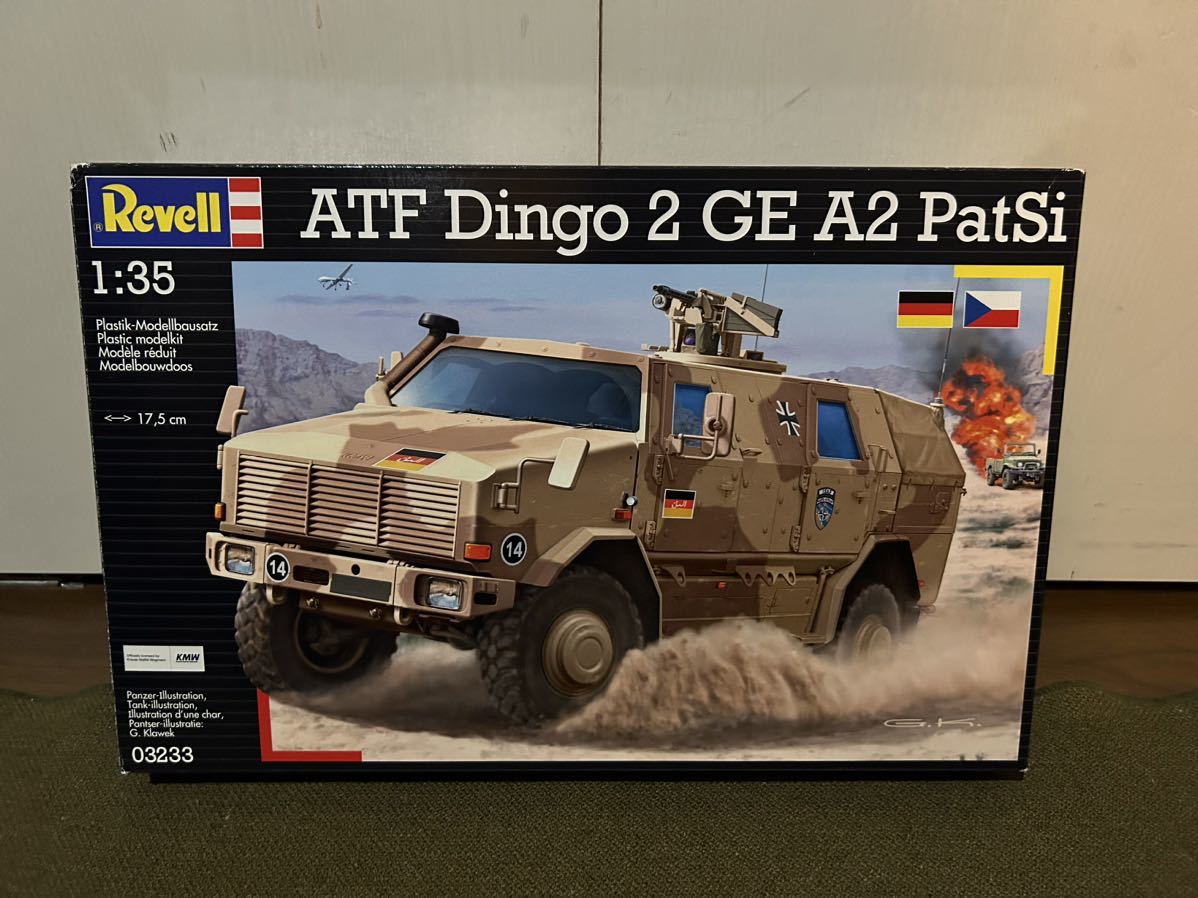 【1/35】Revell レベル ドイツ連邦軍 ディンゴ2 GE A2 PatSi 未使用品 プラモデル_画像1