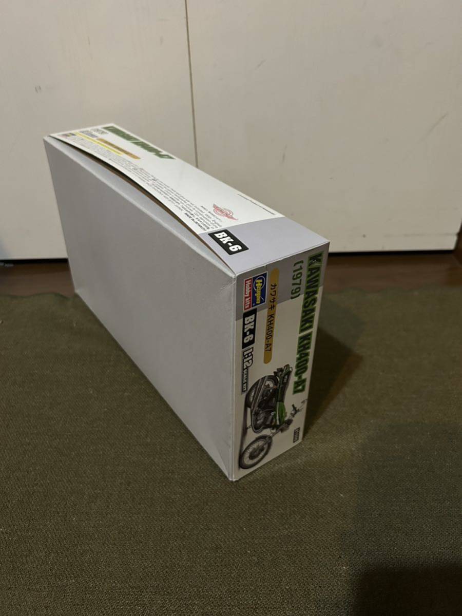 【1/12】ハセガワ カワサキ KH400 A7 1979年型 未使用品 プラモデル_画像3