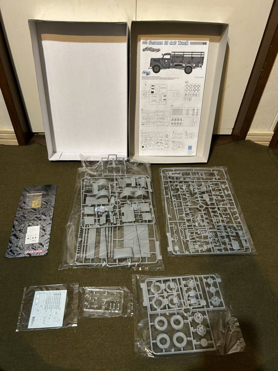 【1/35】ドラゴン ドイツ軍 オペル・ブリッツ 3t 4×24トラック 未使用品 プラモデル_画像4