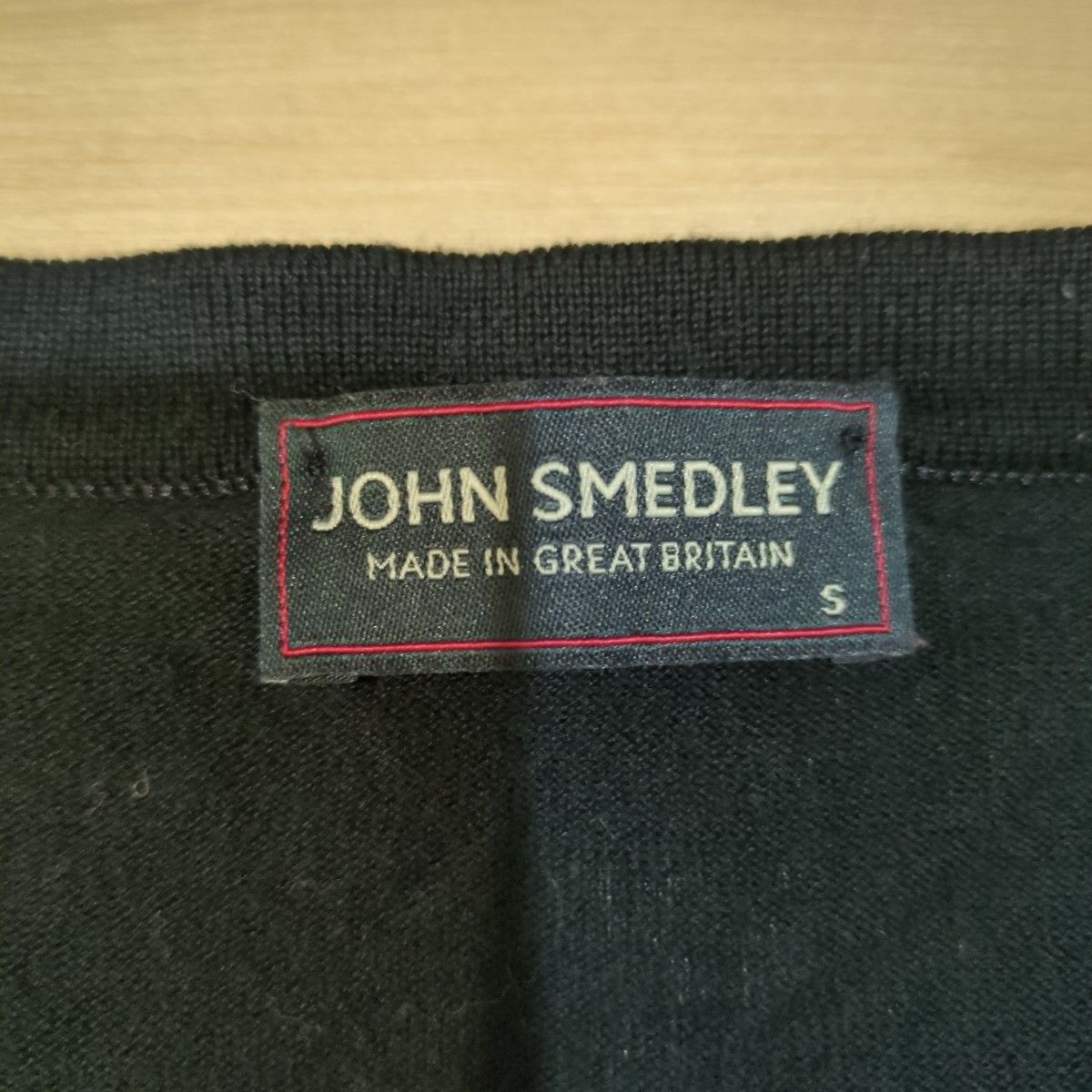 JOHN SMEDLEYカーディガン(薄手)/S/ウール/CA45550 ジョンスメドレー ニットカーディガン