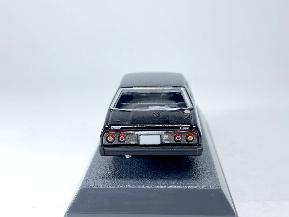  Konami 1/64 Car of the 80\'s EDITION BLUE Nissan Skyline 2000TURBO GT-E*S black 