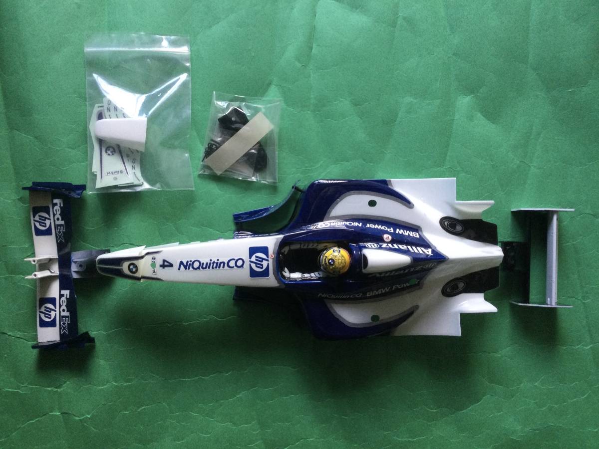 Yahoo!オークション - タミヤ ウィリアムズ BMW FW24 完成ボディ Yahoo!オークション - タミヤ ウィリアムズ BMW FW24 完成ボディ