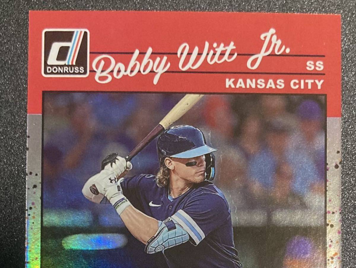 2023 Panini Donruss Bobby Witt Jr ボビー・ウィット・ジュニア 2023 Panini Donruss Bobby Witt Jr ボビー・ウィット・ジュニア