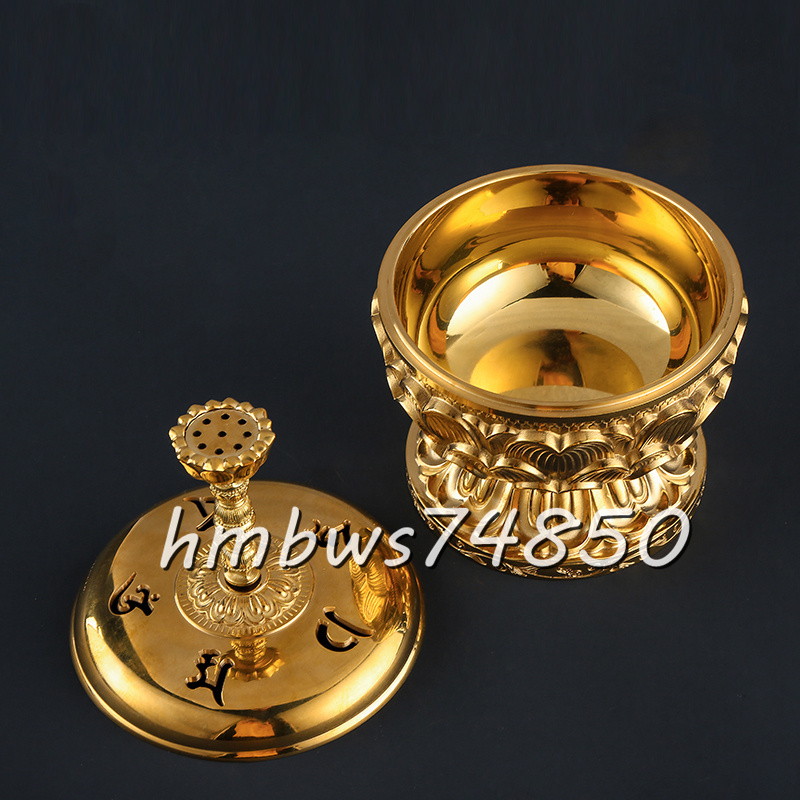 密教法具 寺院用仏具」真言宗 大悲香炉 仏教工芸品 仏具 真鍮製 高 密教法具 寺院用仏具」真言宗 大悲香炉 仏教工芸品 仏具 真鍮製 高