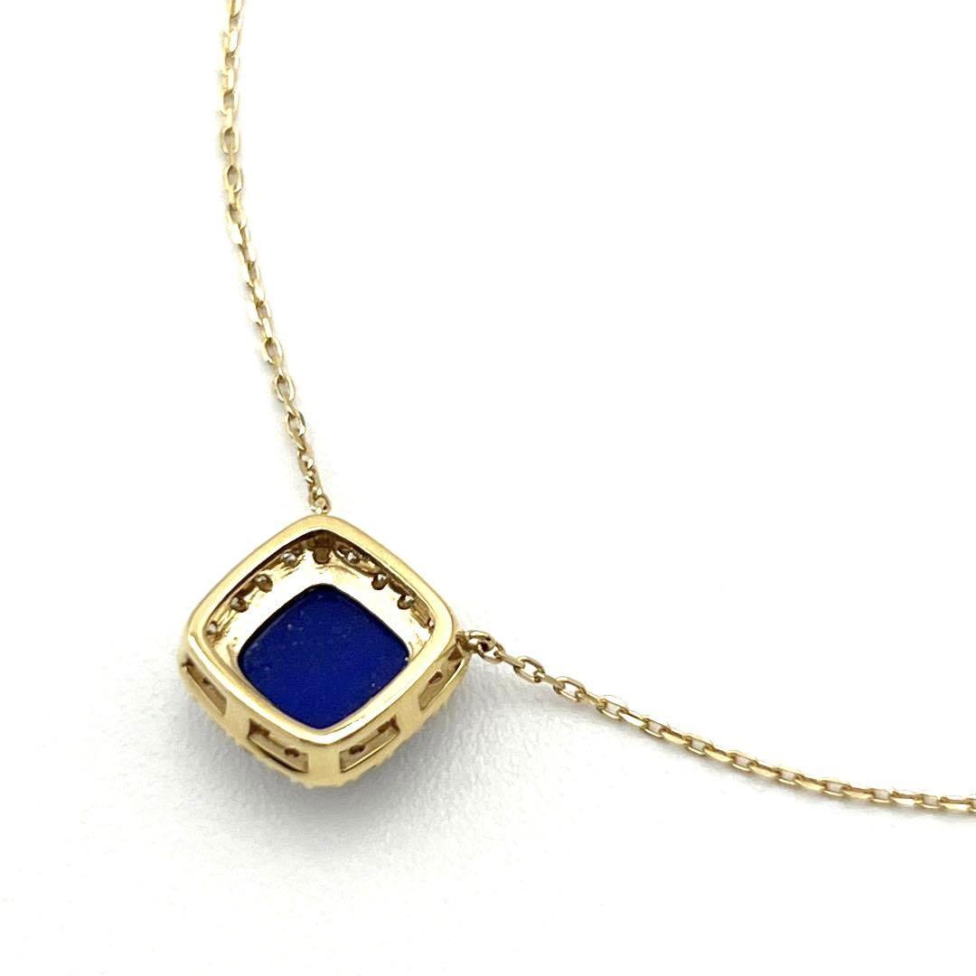 [ high class * lapis lazuli ] Vendome Aoyama Vendome Aoyama lady's pendant necklace 