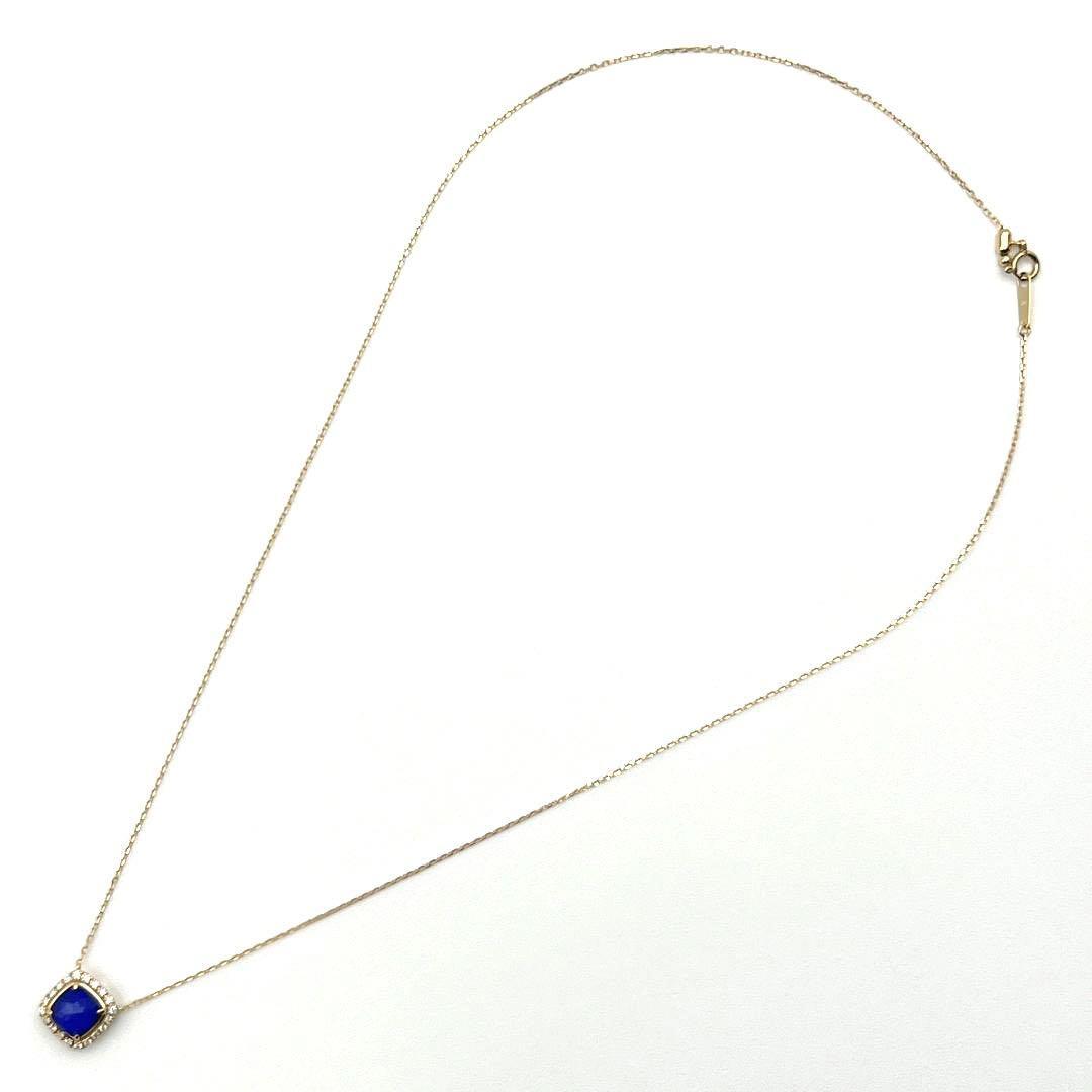 [ high class * lapis lazuli ] Vendome Aoyama Vendome Aoyama lady's pendant necklace 