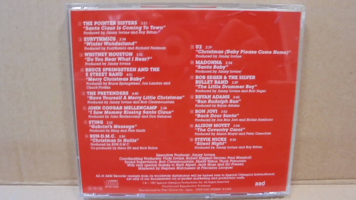 CD★V.A. クリスマス・エイド★15曲収録~Bon Jovi,Springsteen,Pretenders,U2,Sting 他★A Very Special Christmas★国内盤★同梱可能の画像3