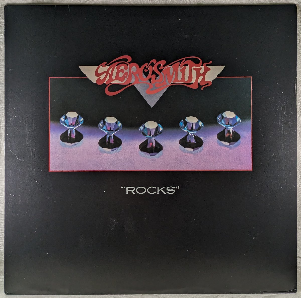 外国盤★中古LP「ROCKS / ロックス」AEROSMITH / エアロスミス_画像1