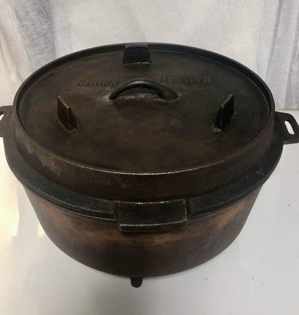 BIG SALE ★★おすすめ★★ CAMPERS COLLECTION USED DUTCH OVEN USED キャンパーズコレクション ダッチオーブン 中古です。_画像1