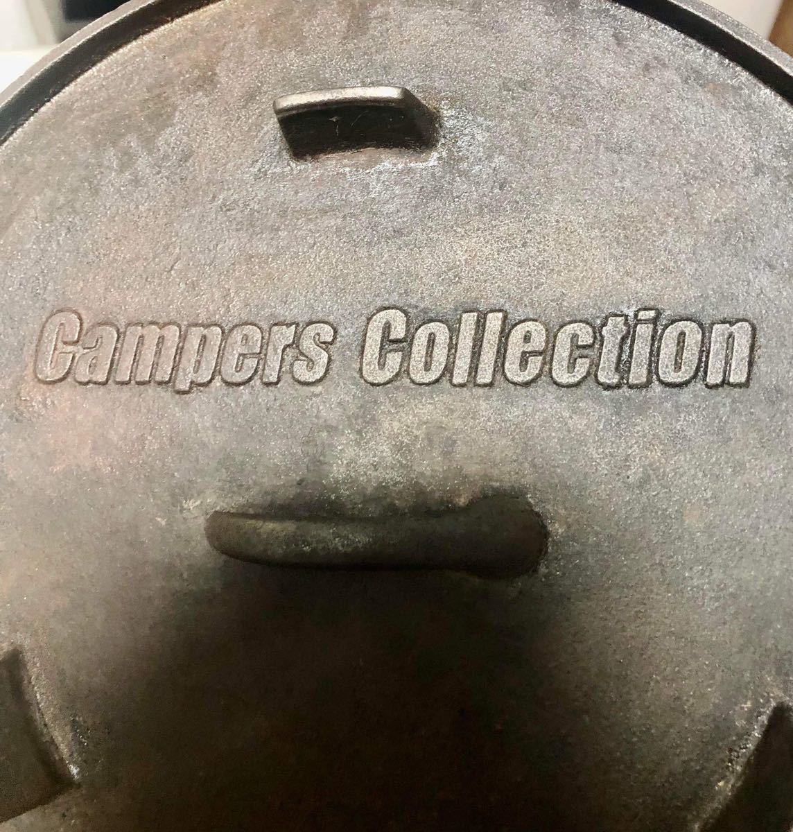 BIG SALE ★★おすすめ★★ CAMPERS COLLECTION USED DUTCH OVEN USED キャンパーズコレクション ダッチオーブン 中古です。_画像10