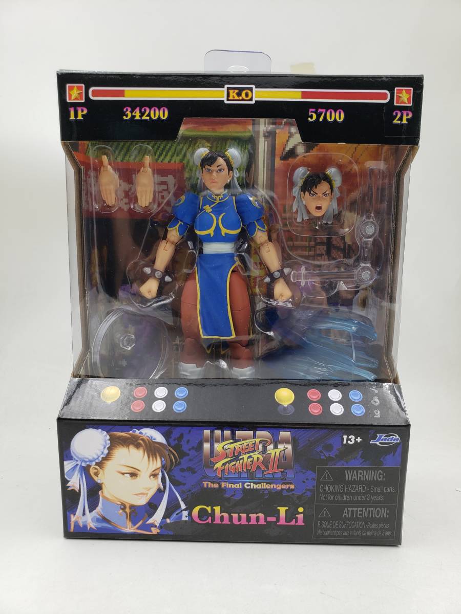  prompt decision new goods unopened Ultra Street Fighter II Street Fighter spring beauty tune Lee Chun Li 1/12 moveable action figure Jada Toys