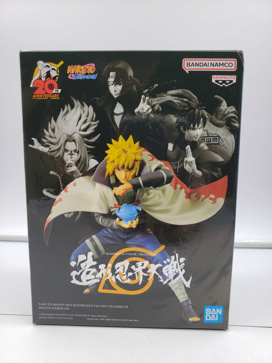  новый товар нераспечатанный Naruto Naruto (Наруто) . способ . за границей ограничение Banpresto Figure Colosseum структура форма .. большой битва волна способ minato 4 поколения огонь . фигурка Bandai Spirits