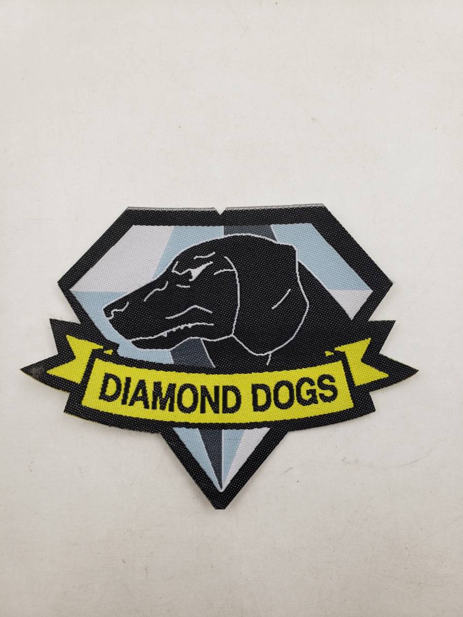 即決 新品 未使用 メタルギア メタルギアソリッド Metal Gear Solid V 5 ワッペン ダイヤモンドドッグス Diamond Dogs コスプレの画像1