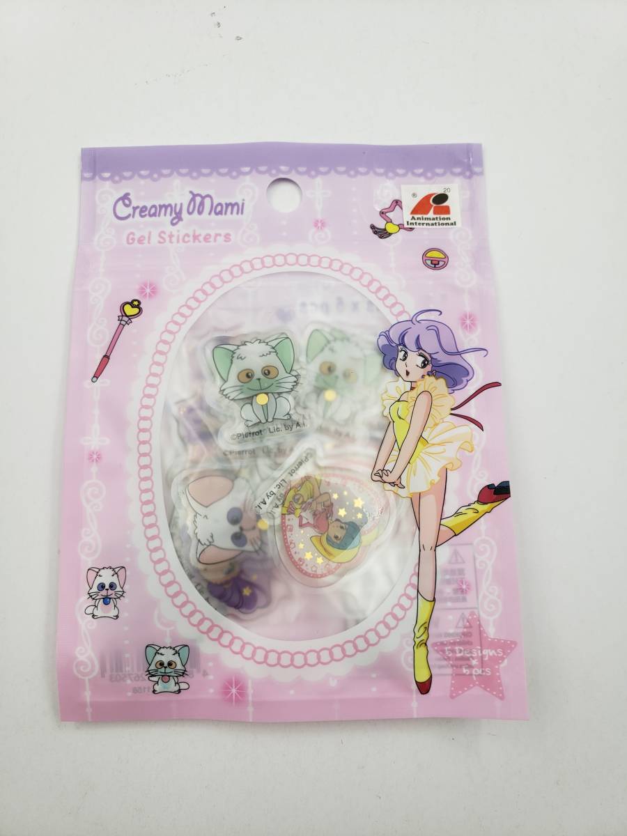 即決 新品 未開封 魔法の天使クリィミーマミ Creamy Mami ジェルステッカー シール Gel Stickers 海外 正規品 国内未販売 高田明美 ぴえろ_画像1