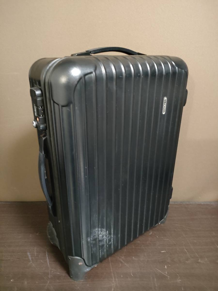 RIMOWA　廃盤２輪サルサキャビントロリーイアタ　2006年製難あり　851.52_画像1