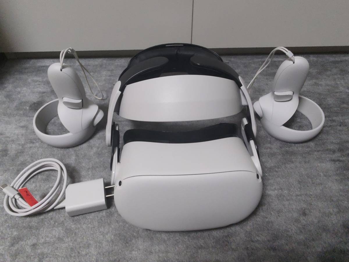 中古品 Meta Quest 2 (Oculus Quest 2) 256GB Eliteストラップ