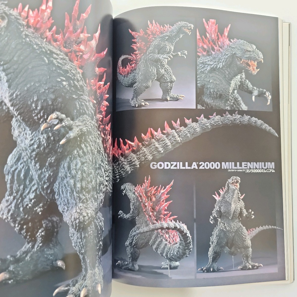 【レア】ゴジラドリーム 酒井ゆうじ 怪獣造形作品集 GODZILLA DREAM ホビージャパン 写真集 希少_画像9