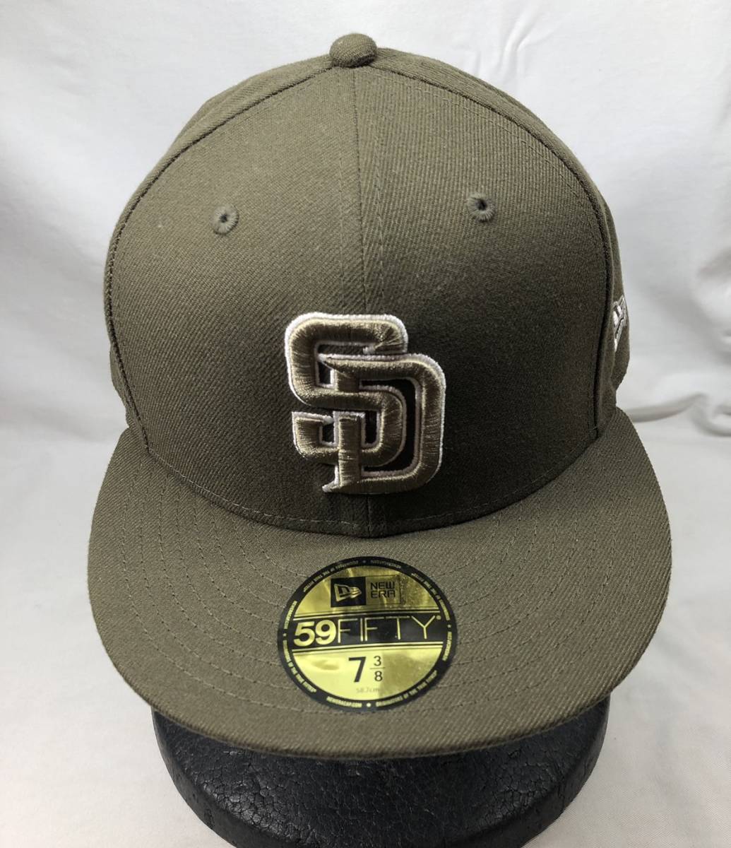 ■ WIND AND SEA San Diego Padres New Era WDS Sea Brown ウィンダンシー サンディエゴ パドレス ニューエラ シーブラウン 7 3/8 ●231104_画像2