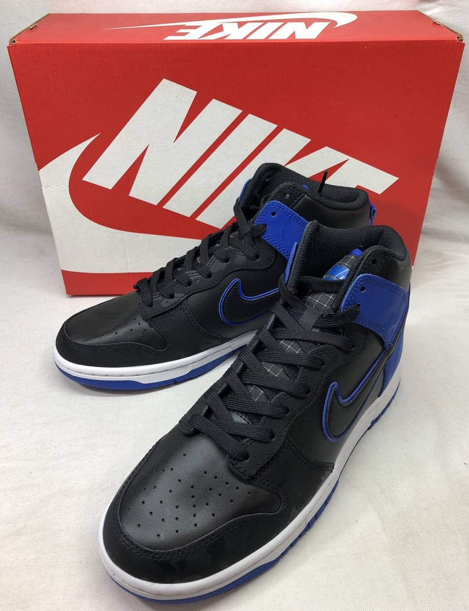 ■未使用 NIKE DUNK HI RETRO SE BLUE CAMO ナイキ ダンク ハイ レトロ SE ブルー カモ DD3359-001 26cm ●231120