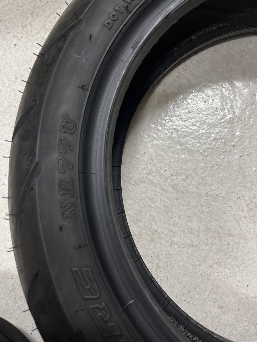 IRC NR77U 120/70-12 130/70-12 9.9分山 中古タイヤ　_120/70-12