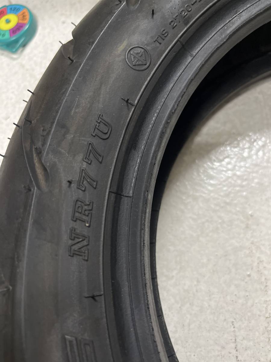 IRC NR77U 120/70-12 130/70-12 9.9分山 中古タイヤ　_130/70-12